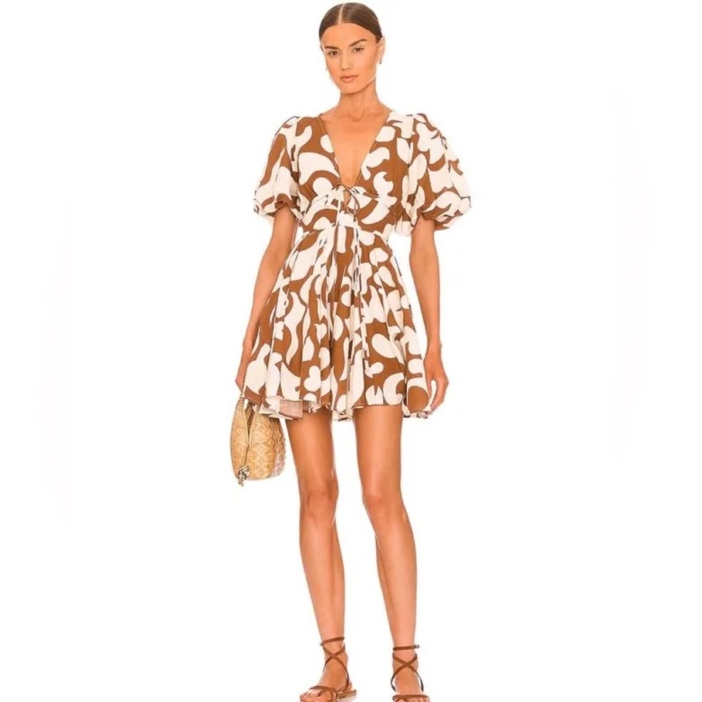 NWT House of Harlow Puff Sleeve Dress